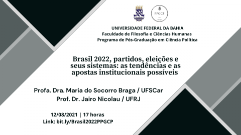 Brasil 2022, partidos, eleições e seus sistemas: as tendências e as apostas institucionais possíveis